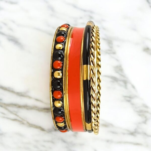 Blazing Minimal Bangles Set - Image 3