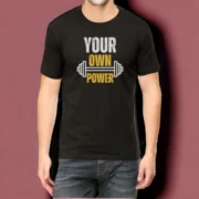 Your Own Power Regular Fit T-Shirt for Gym Lovers - Image 4