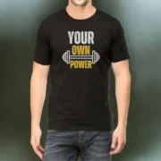 Your Own Power Regular Fit T-Shirt for Gym Lovers - Image 5