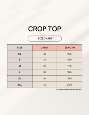 Heart Full of Love Graphic Crop Top - Image 2