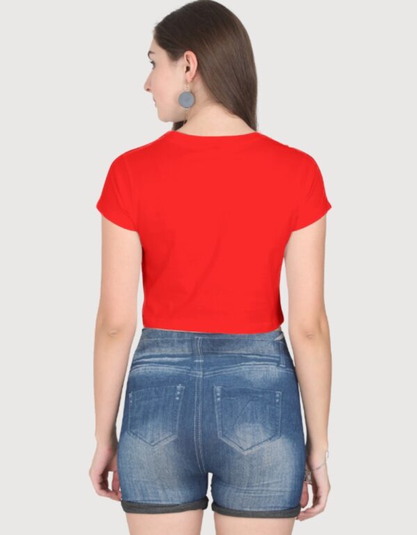 Heart Full of Love Graphic Crop Top - Image 3