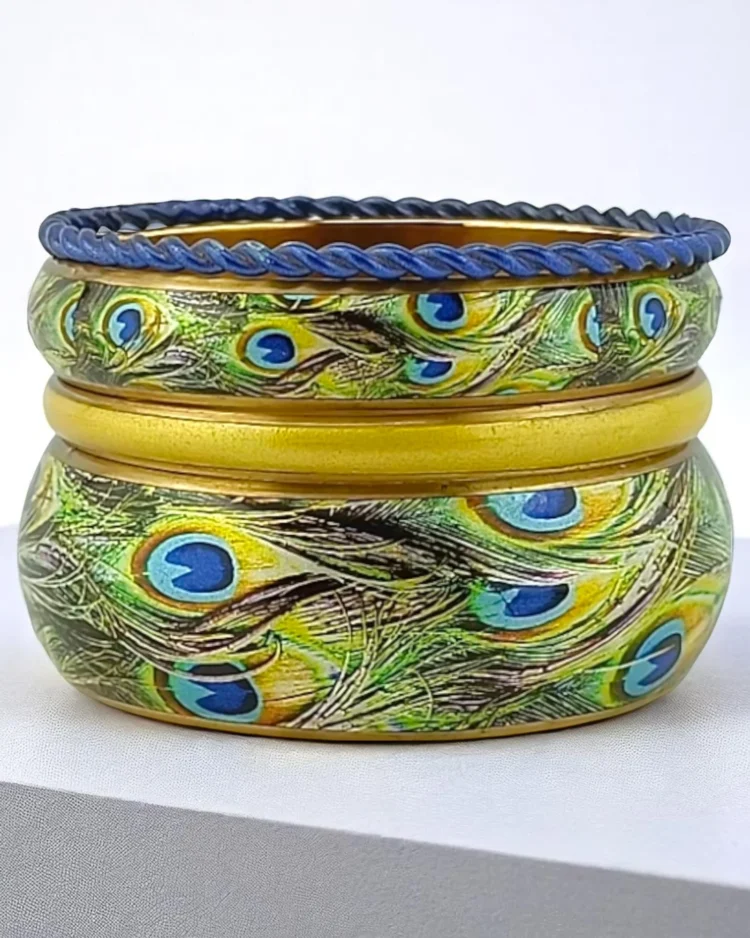 Peacock Dance Bangles Set