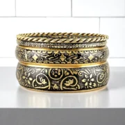 Bloom in Dark Bangles Set