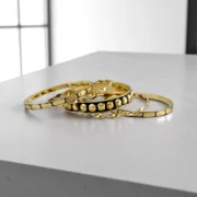 Golden Memoir Bangles Set - Image 2