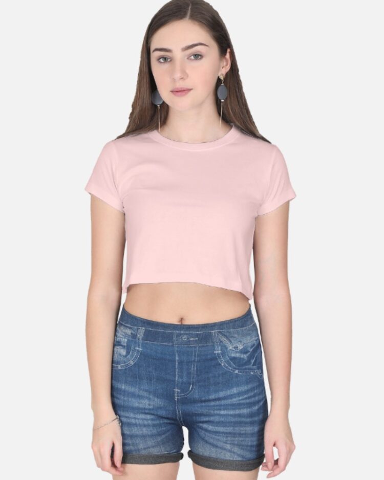 Pink Crop Top